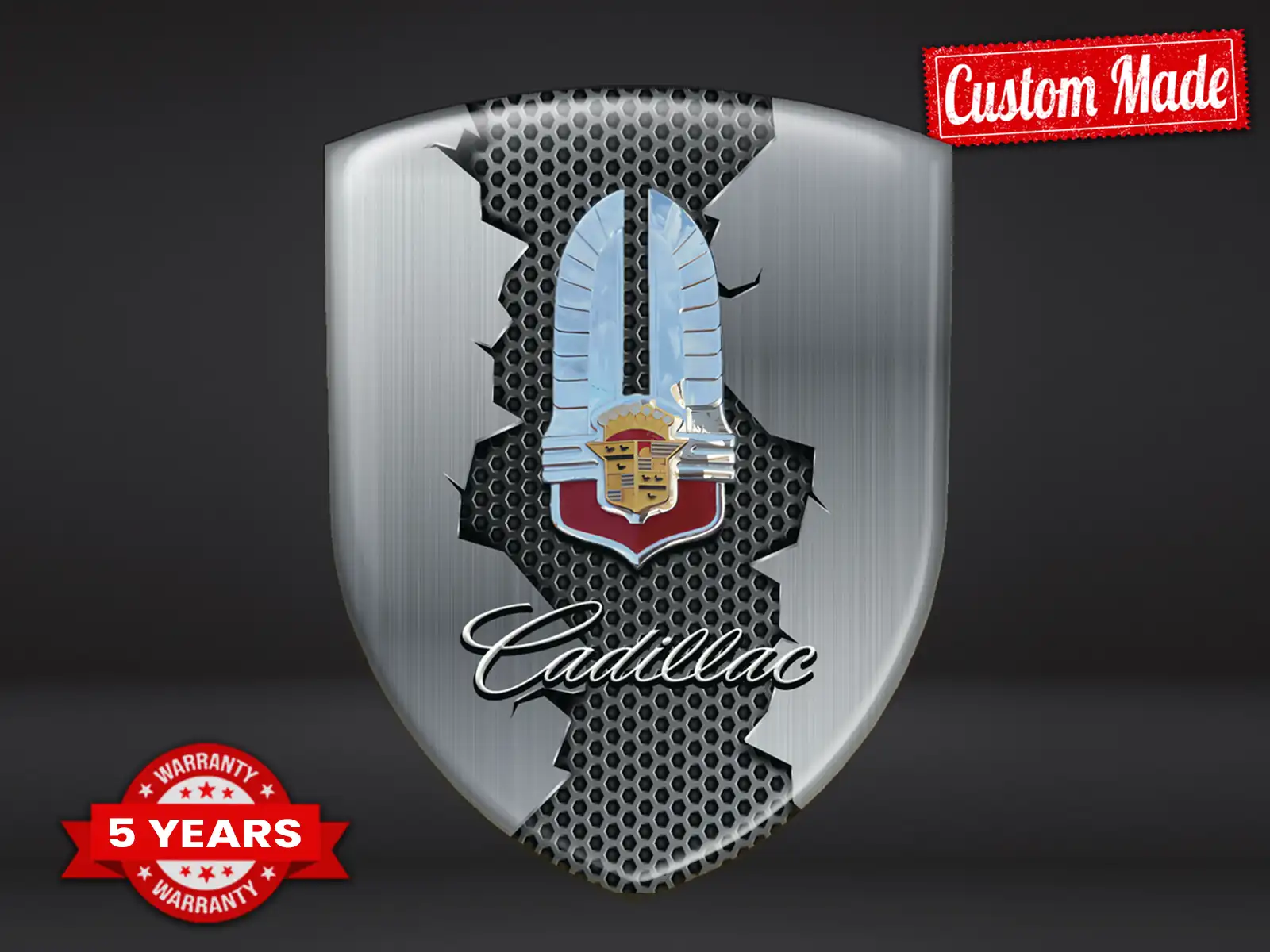 Cadillac Fensteraufkleber Auto Sportlich Premium Anpassbar